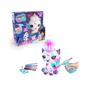 Jucarie de plus de colorat, Airbrush Plush, Unicorn - Img 2