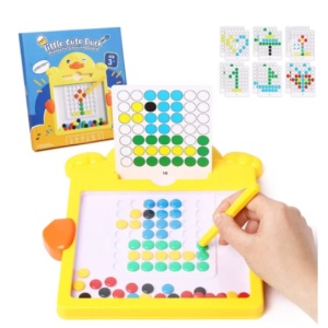 Joc Creativ Mozaic Magnetic pentru Copii, 3+ Ani