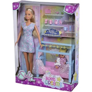 Papusa Steffi Love - Sweet Dreams, 29 cm, cu accesorii