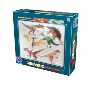 Set 6 Figurine Dinozauri Jurassic Adventures, Jucării Educative pentru Copii 4+