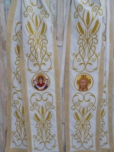 Paterite brodate Iisus Hristos si Maica Domnului - Img 5