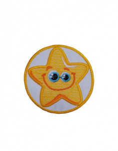 Petic textil / Patch brodat Clasa Stelutelor - Img 1