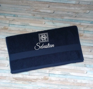 Prosop personalizat Monograma nume ,70x140cm