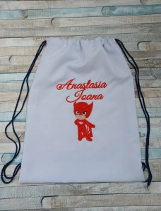 Rucsac gradinita personalizat  Eroi in pijama