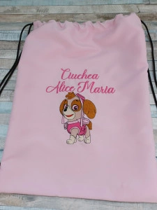 Saculet gradinita personalizat Skye