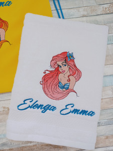 Set saculet si prosop Ariel- Mica Sirena