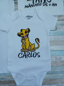 Set tricouri aniversare 1 an ,Regele leu Simba