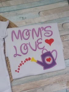 Set tricouri mama,tata si bebe Love Lila