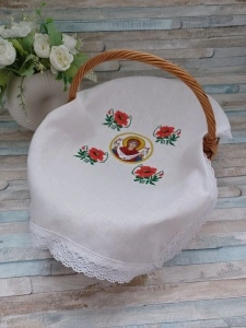 Stergar brodat pentru cos Maica Domnului Model traditional