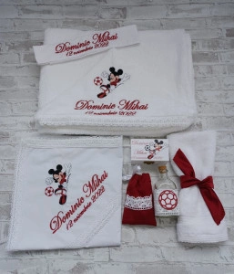 Trusou botez baiat  Mickey Fotbal ,8 piese