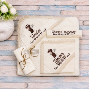 Trusou botez Ingeras Maron ,7 piese