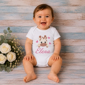 Body personalizat Girafa