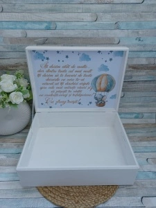 Cufar personalizat lemn Elefantel