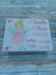  Cutie trusou din lemn pentru trusou  Zanuta Pink