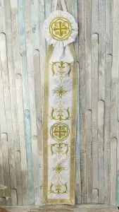 Paterita brodata Sfanta Cruce 90cm