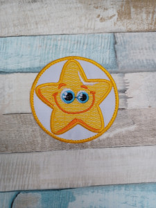 Petic textil / Patch brodat Clasa Stelutelor - Img 2