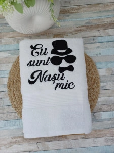 Prosop personalizat Eu sunt Nasu mic ,70x140 cm