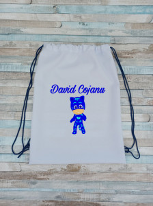 Rucsac gradinita personalizat Eroi in pijama