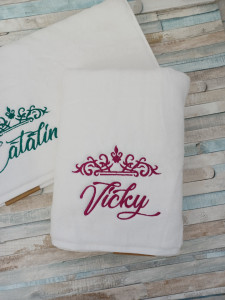 Set prosoape personalizate monograma
