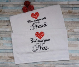 Set prosoape personalizate Nasi 