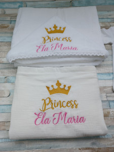 Set pentru baita de mir (baita de a 2 a zi)Princess ,3 piese 