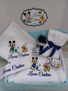 Trusou botez Mickey Pluto ,9 piese