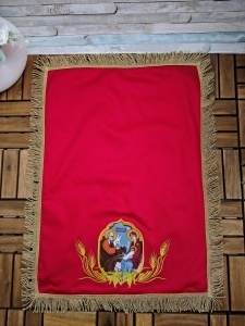 Acoperamant iconostas Nasterea Domnului ,rosu