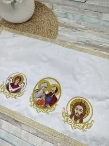 Acoperamant pentru Sfanta Evanghelie Maica ,SF. Petru si Pavel ,Mantuitorul