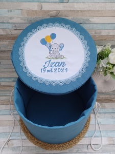 Cutie trusou botez Elefantel