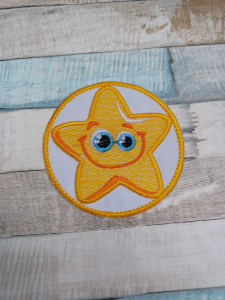 Petic textil / Patch brodat Clasa Stelutelor - Img 3