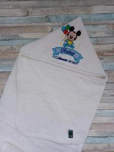 Prosop cu gluga personalizat Mickey Baloane 