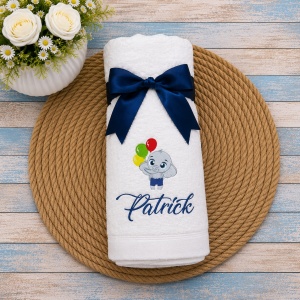 Prosop personalizat Elefantel cu baloane