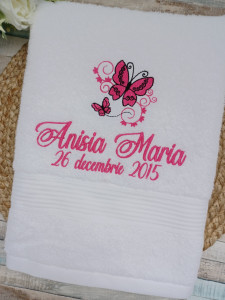 Prosop personalizat cu nume Fluturas