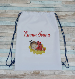 Rucsac gradinita/cresa personalizat prin broderie Gargarita