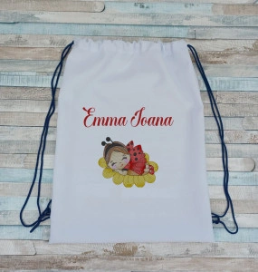 Rucsac gradinita/cresa personalizat prin broderie Gargarita