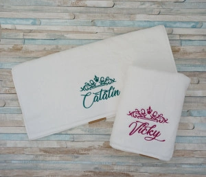 Set prosoape personalizate monograma