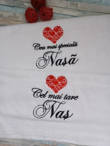 Set prosoape personalizate Nasi 