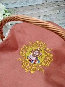 Stergar brodat pentru cos Mantuitorul