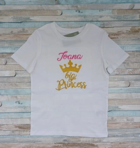 Tricou personalizat Big Princess