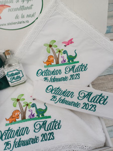 Trusou botez baiat Dinozauri,9 piese