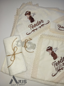 Trusou botez Ingeras Maron ,7 piese