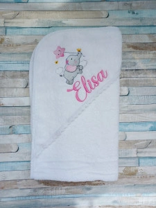 Prosop bebe cu capison 90x90cm Elefantel