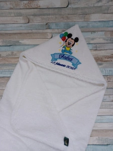 Prosop cu gluga personalizat Mickey Baloane 