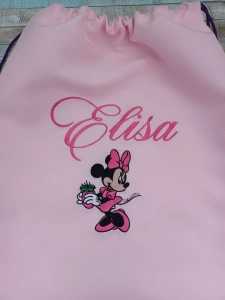Rucsac Săculeț Personalizat Minnie Mouse 35x45cm