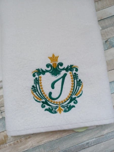 Set 2 prosoape personalizate Monograma