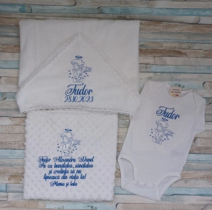 Set baita a doua zi -cadou Nou nascut-Ingeras