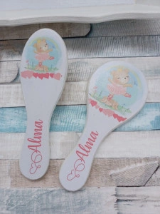 Set mot Set turta 1 an – pachet personalizat – Ursulet Fetita Roz