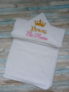 Set pentru baita de mir (baita de a 2 a zi)Princess ,3 piese 
