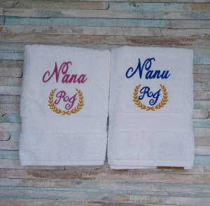 Set prosoape Cadou Nana /Nanu 70x140 cm