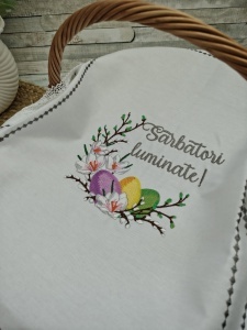 Stergar brodat pentru cos Sarbatori luminate !